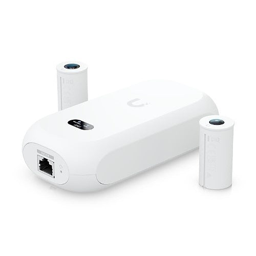 Ubiquiti UVC-AI-THETA AI Theta System Kit, Includes (1) AI Theta Hub, (1) Wide-Angle Lens, (1) 360 Lens, and (2) Standard Flush Mounts
