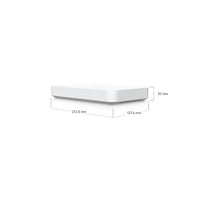 Ubiquiti UXG-FIBER Gateway Fiber 10G Desktop Gateway with Integrated 4-Port 2.5 GbE Switch, 30W