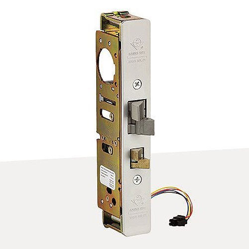 Adams Rite 4300-20-2RP 4300 Steel Hawk Electrified Deadlatch RITE Pack Kit, 31/32" Backset for Mortised Strike, Includes (4) Faceplates, Clear and Dark Bronze Anodized
