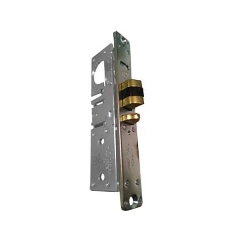 Adams Rite 4510-36-101-628 4510 Standard Duty Deadlatch, Flat Faceplate, 1-1/8" Backset, RH or LHR Handling for Flat 4-5/8" Mortised Strike, Clear Anodized