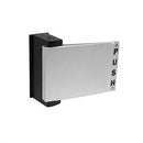 Adams Rite 4590-02-02-628 4590 Deadlatch Paddle for 4300, 4500, 4900 Series, Push to Left, 2-1/4" to 2-1/2", Clear Anodized