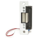 Adams Rite 7100-310-628-00 7100 Electric Strike, Flat Faceplate, 12VDC, Standard, Fail Secure with 1-1/16" Lip, Clear Anodized