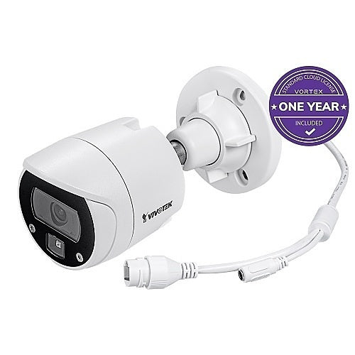 VIVOTEK IB639-1Y VORTEX 2MP Bullet Camera with 1-Year VSaaS License