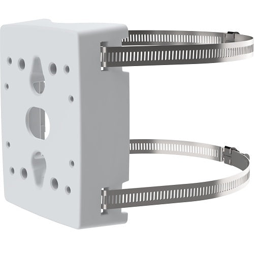 AXIS T91B47 Pole Mount Indoor / Outdoor with Stainless-Steel Straps, 50-150mm, White