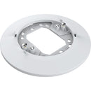 AXIS T94C01M J-Box/Gang Box Plate for M42 Cameras, Flexible Mounting, White