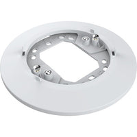 AXIS T94C01M J-Box/Gang Box Plate for M42 Cameras, Flexible Mounting, White