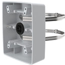 AXIS T91B57 Indoor/Outdoor Impact Resistant Pole Mount for T91 Mounts and T98A Cabinets, White