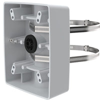 AXIS T91B57 Indoor/Outdoor Impact Resistant Pole Mount for T91 Mounts and T98A Cabinets, White