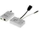 AXIS T8645 T864 Series PoE+ Over Coax Compact 1-Channel Migration to IP Kit, Includes 2 Adapters, White