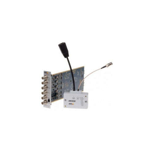 AXIS T8648 T864 Series PoE+ Over Coax Blade Compact Multi-Channel Migration to IP Kit, Includes (1)T8646 PoE+ over Coax Blade (6) T8643 PoE+ over Coax Compact Devices