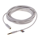 AXIS T8351 Mk II Discreet and Compact Analog Microphone, 3.5mm, White