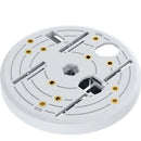 AXIS T91A23 Tile Grid Ceiling Flexible Mount for Drop-Ceiling Tile Grids, 4-Pack, White