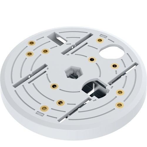 AXIS T91A23 Tile Grid Ceiling Flexible Mount for Drop-Ceiling Tile Grids, 4-Pack, White