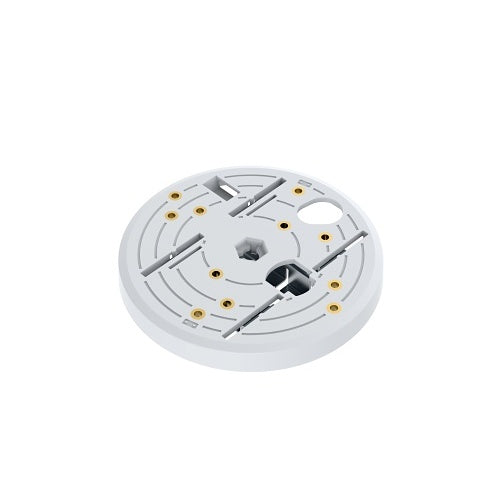 AXIS T91A23 Tile Grid Ceiling Flexible Mount for Drop-Ceiling Tile Grids, 4-Pack, White