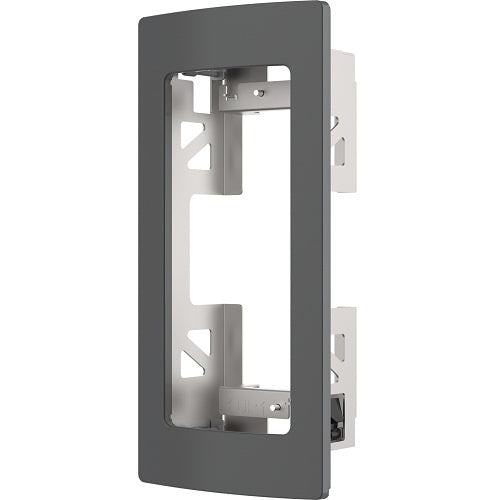 AXIS TA8201 Recessed Mount for A8207-VE Network Video Door Station, Metallic Dark Gray