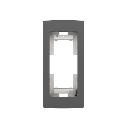 AXIS TA8201 Recessed Mount for A8207-VE Network Video Door Station, Metallic Dark Gray