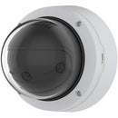 AXIS P3818-PVE P38 Series 13MP Outdoor Vandal Resistant 180° Panoramic Fixed Dome IP Camera, 3.2mm Fixed Lens, White