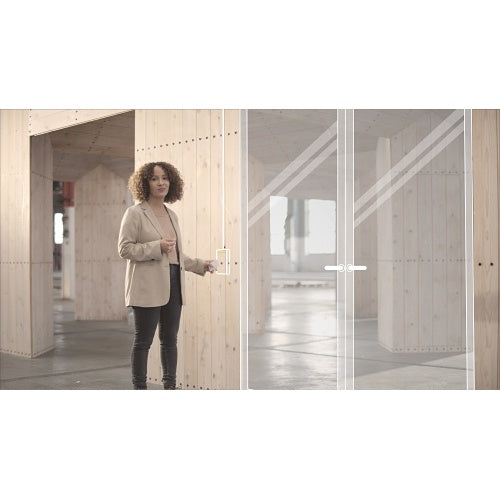 AXIS A4120-E Indoor/Outdoor Secure RFID Reader with Keypad, IP66/IK07 Ratings