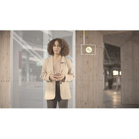 AXIS A4120-E Indoor/Outdoor Secure RFID Reader with Keypad, IP66/IK07 Ratings