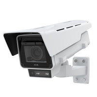 AXIS Q1656-LE Q16 Series 4MP Outdoor Fixed WDR IP Box Camera with Built-in Wiper, 3.9-10mm Varifocal Lens, White