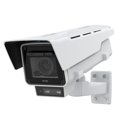 AXIS Q1656-LE Q16 Series 4MP Outdoor Fixed WDR IP Box Camera with Built-in Wiper, 3.9-10mm Varifocal Lens, White
