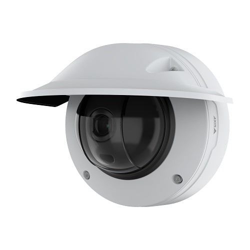 AXIS Q3536-LVE Q35 Series 4MP Advanced Dome IP Camera with Deep Learning, 29mm Varifocal Lens, White