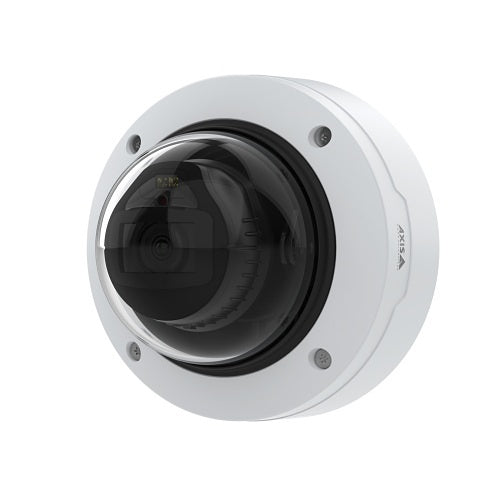 AXIS P3267-LV P32 Series 5MP Vandal Resistant Fixed Dome IR WDR IP Camera, 3-8mm Varifocal Lens, White, (Replaces P3247-LV