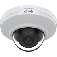 AXIS M3086-V M30 Series 4MP Fixed Mini Dome WDR IP Camera, 2.4mm Lens, White, (Replaces M3066-V)