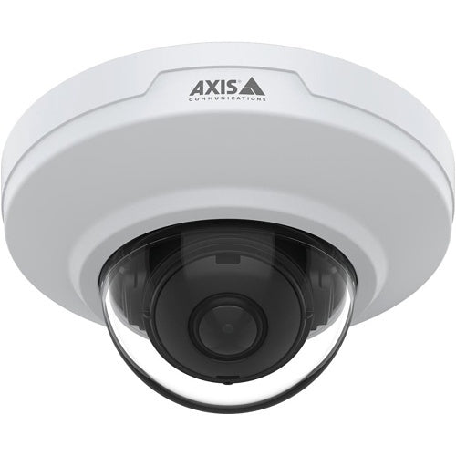 AXIS M3086-V M30 Series 4MP Fixed Mini Dome WDR IP Camera, 2.4mm Lens, White, (Replaces M3066-V)