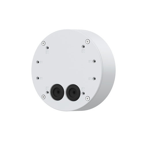 AXIS TQ1602-E Outdoor Conduit Back Box with Conduit Entrance, White