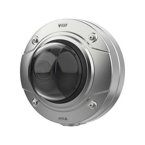 AXIS Q3538-SLVE Q35 Series 8MP Fixed WDR Dome IP Camera, 6.2-12.9mm Varifocal Lens, Stainless-Steel (Replaces Q3517-SLVE)