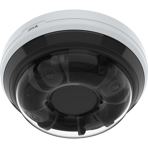 AXIS P3748-PLVE 4x8MP Multidirectional Panoramic Camera with AI Analytics, 3.18-7.42mm Lens, IK10, IP66