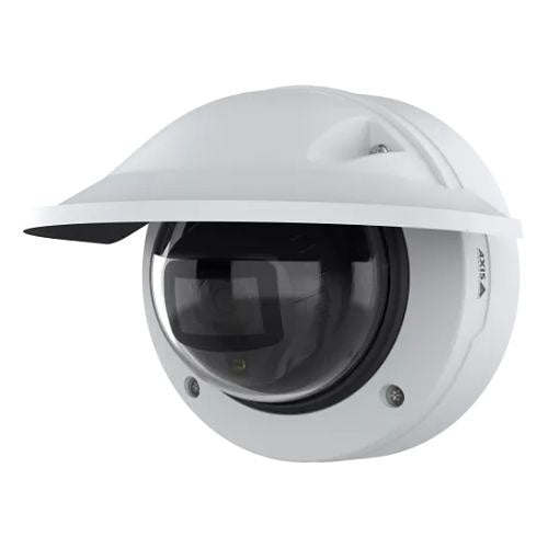 AXIS 03155-001 8MP Dome IR Camera with AI Analytics, 4.4-14.6mm Varifocal Lens