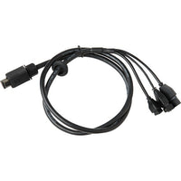 AXIS 5506-191 Outdoor Multicable I/O Audio Power, 16.4', Black