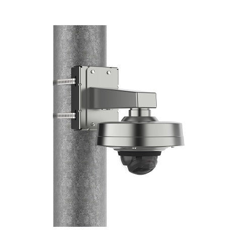 AXIS T91F67 Outdoor Pole Mount for Fixed Dome Cameras, Stainless Steel