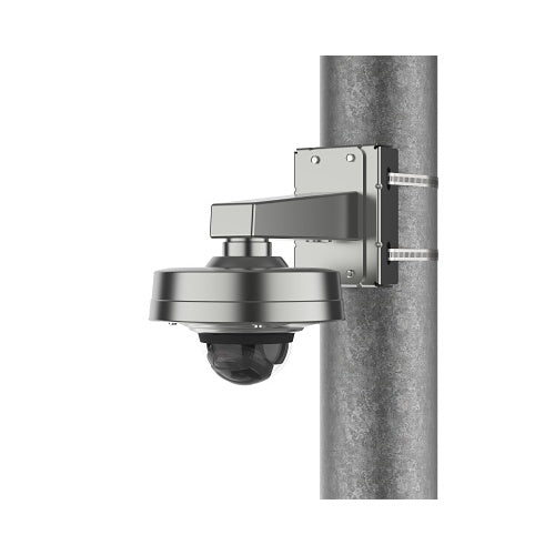 AXIS T91F67 Outdoor Pole Mount for Fixed Dome Cameras, Stainless Steel