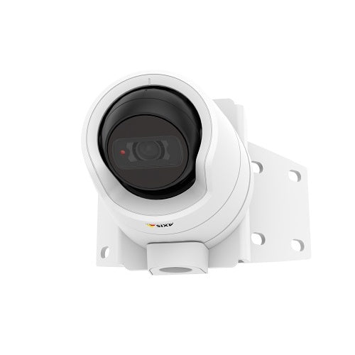 AXIS T94R01B Indoor/Outdoor Corner Bracket for Cameras, Corrosion Resistant, Powder-Coated Aluminum