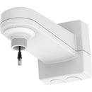AXIS T91H61 Wall Mount with Built-In RJ45 for Fixed Dome Cameras, White