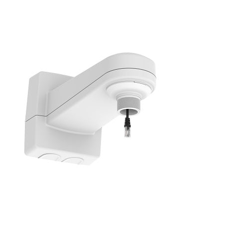 AXIS T91H61 Wall Mount with Built-In RJ45 for Fixed Dome Cameras, White